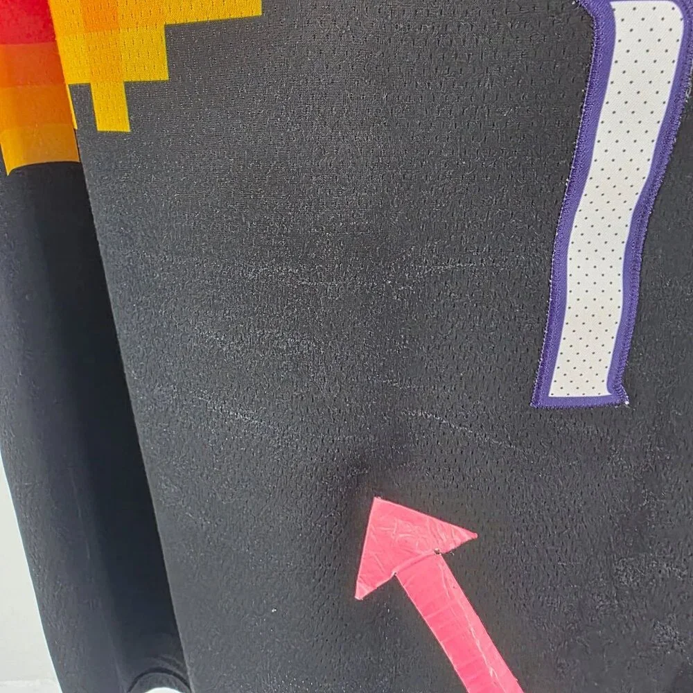 Nike Mens 50 Jersey City Edition Swingman Devin Booker The Valley NBA Multicolor - Picture 6 of 9